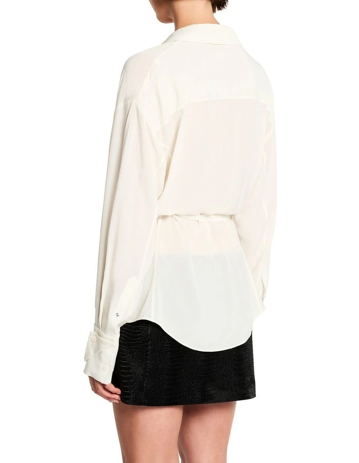 Casia Shirt in Cream image 4