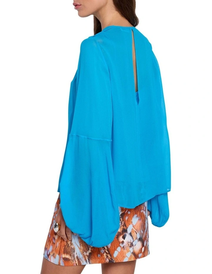 Subtle Move Top in Marine Blue image 4