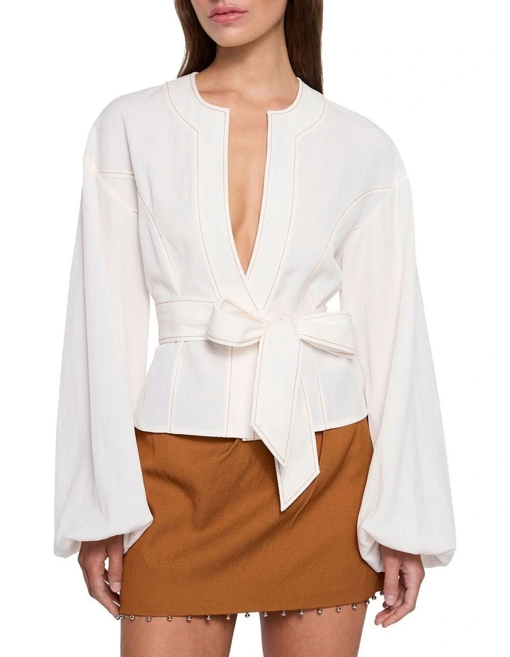 Next Day Top in Pearl image 1