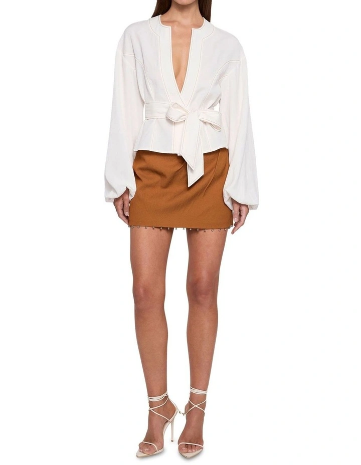 Next Day Top in Pearl image 2