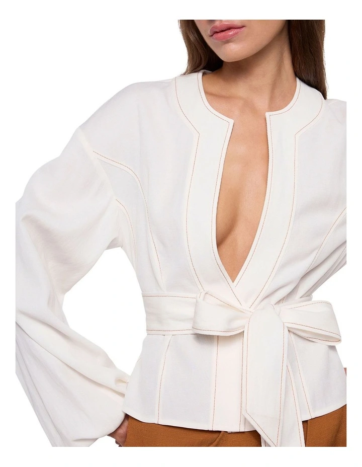 Next Day Top in Pearl image 3