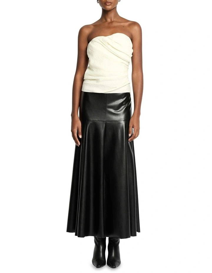 Age Of Anaconda Bustier in Cream image 1