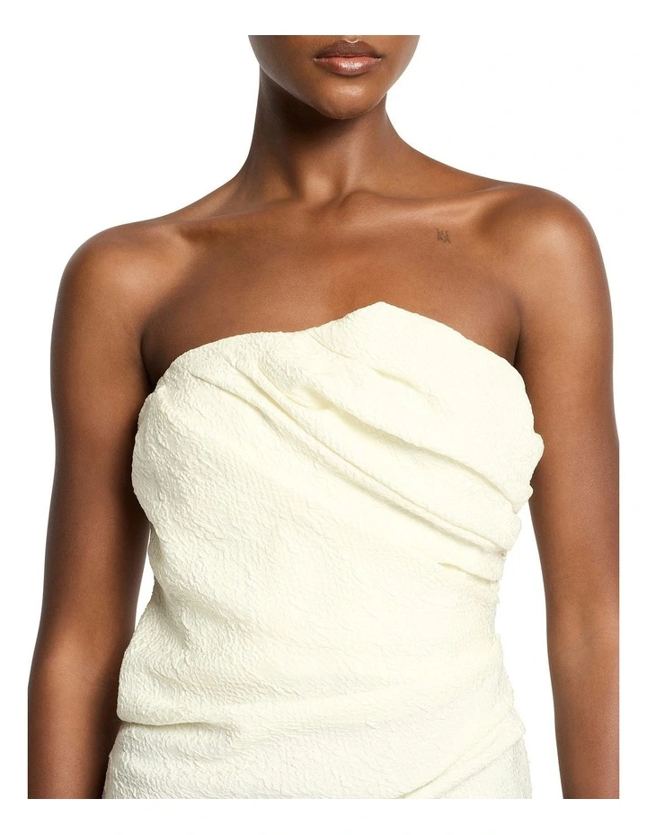 Age Of Anaconda Bustier in Cream image 2