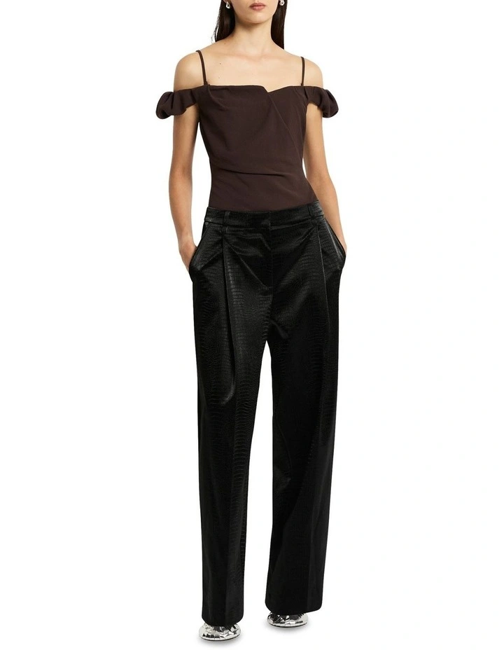 Pyrolized Top in Chocolate image 1