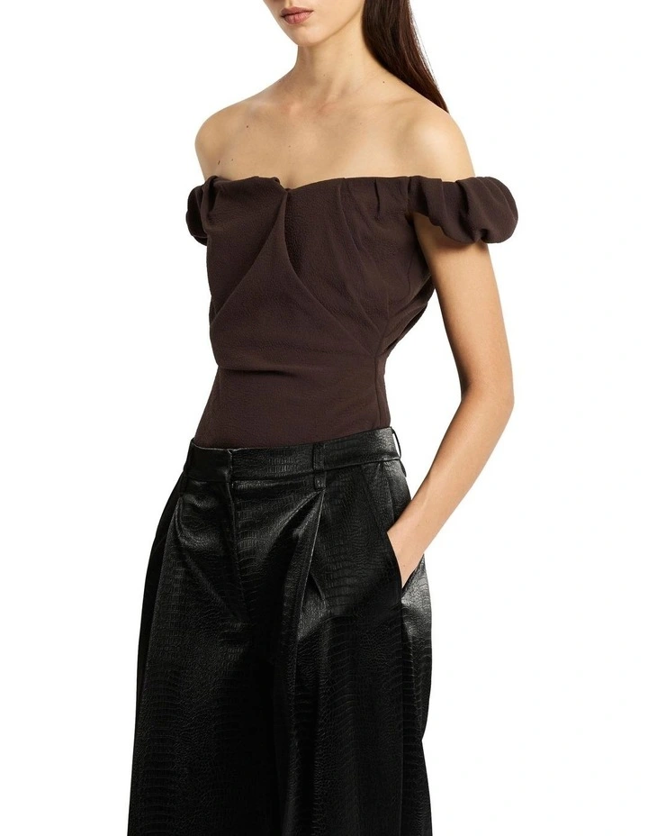 Pyrolized Top in Chocolate image 4