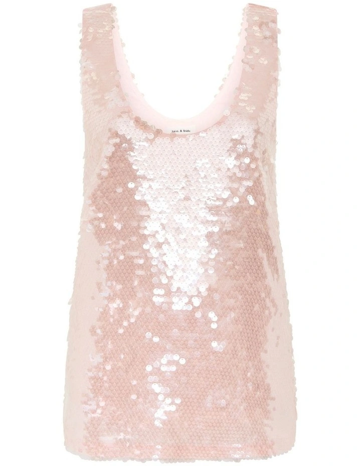 La Superba Tank in Pink image 5