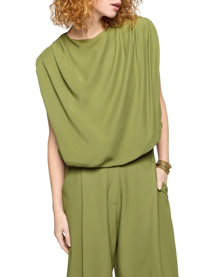 Ivy Dance Top in Khaki image 1