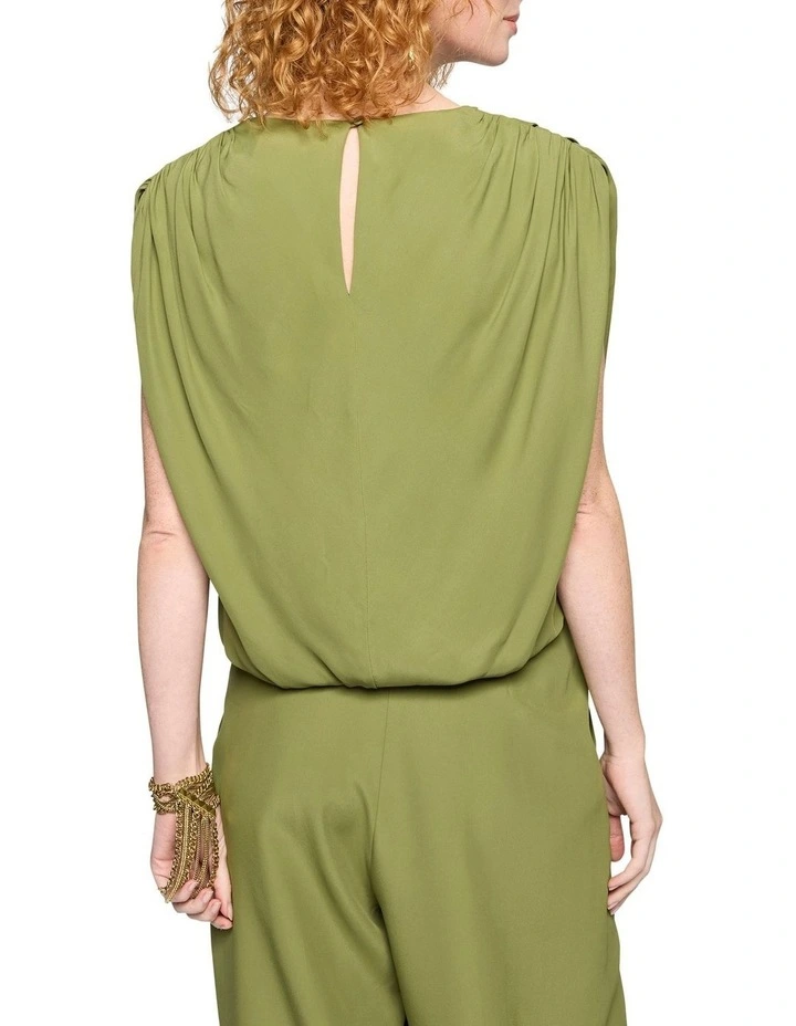 Ivy Dance Top in Khaki image 4