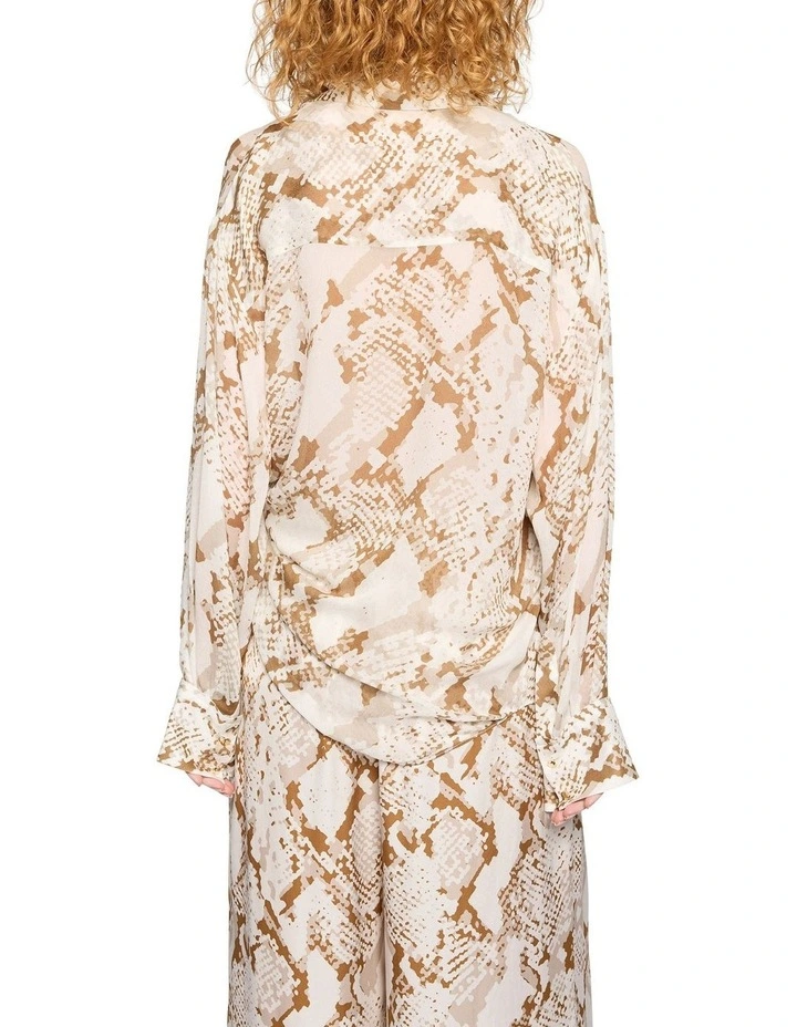 Serpent Fever Shirt in Print image 4