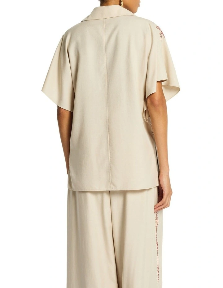 Norra Shirt in Star Ivory image 2