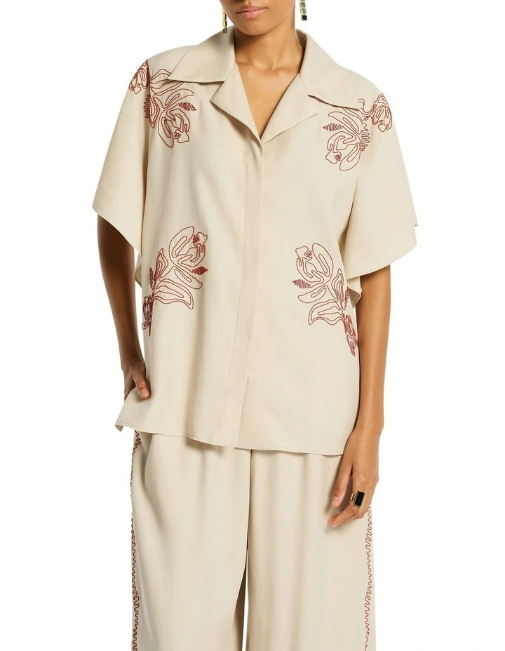 Norra Shirt in Star Ivory image 4