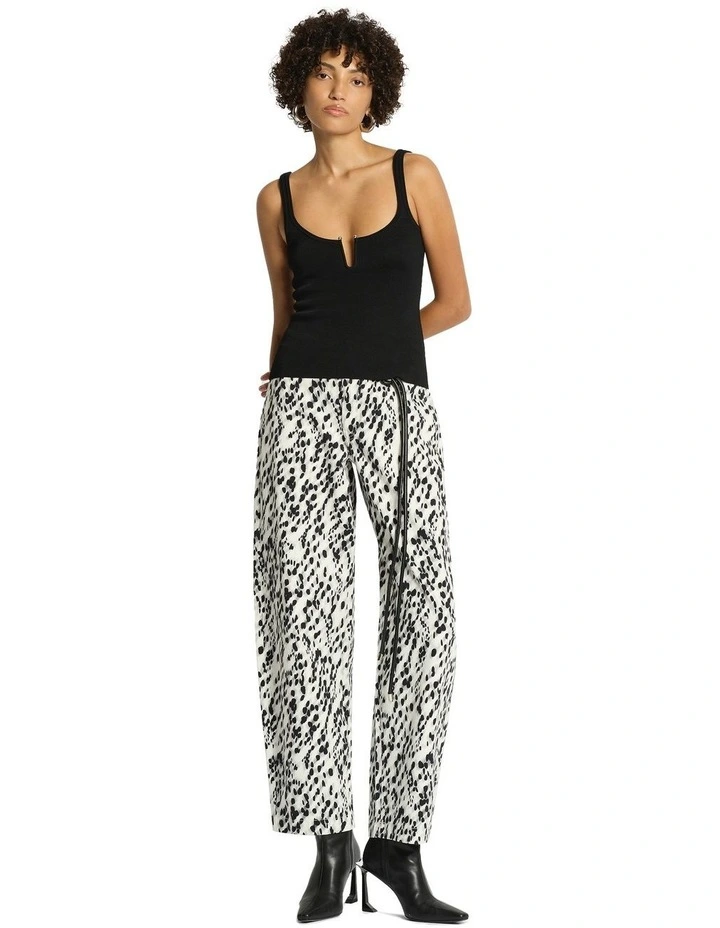 Felix Knit Tank in Black image 1