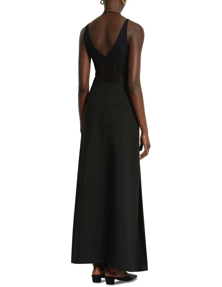 Amuse Lace Bodysuit in Black image 2