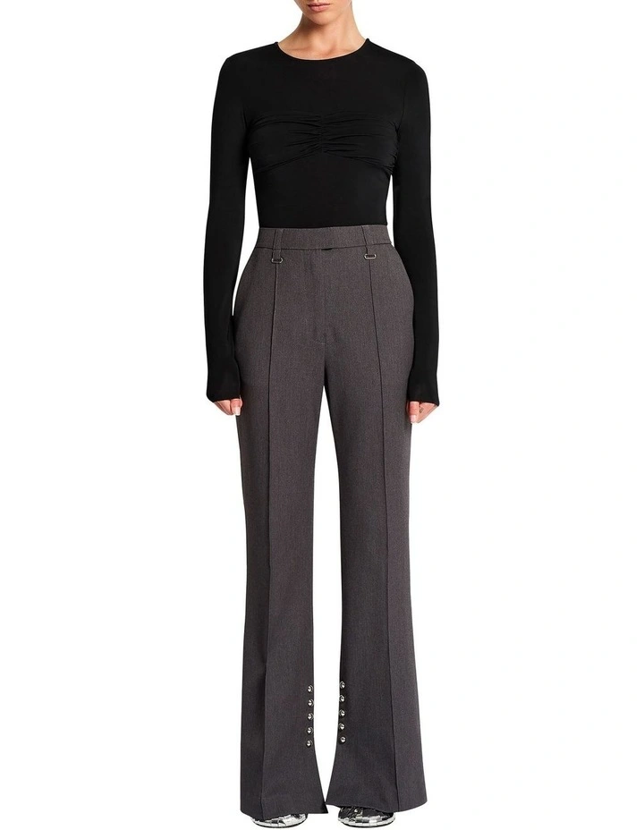 La Dama Top in Carbon Grey image 1