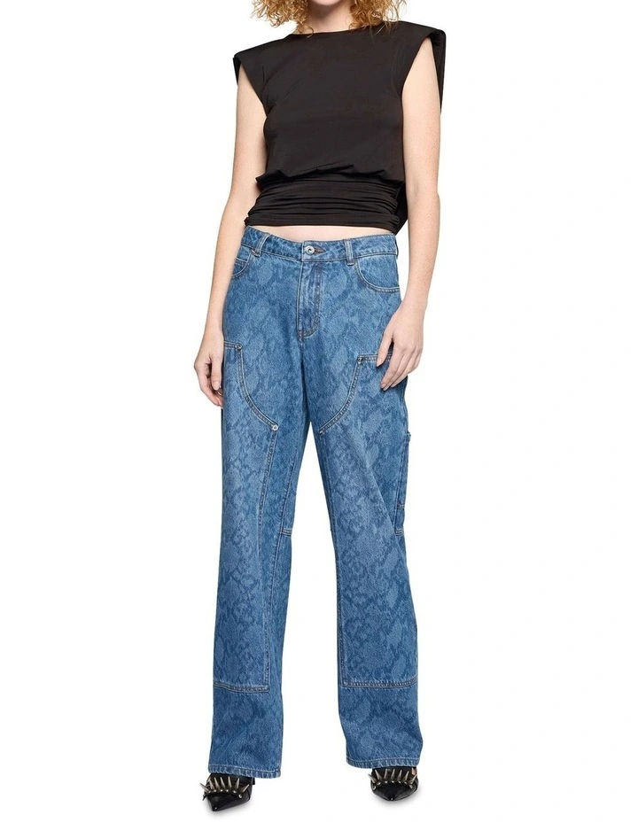 Sweet World Top in Black image 2