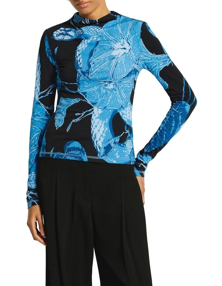 Datura Top in Print image 4