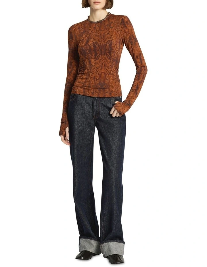 Veneera Top in Print image 3