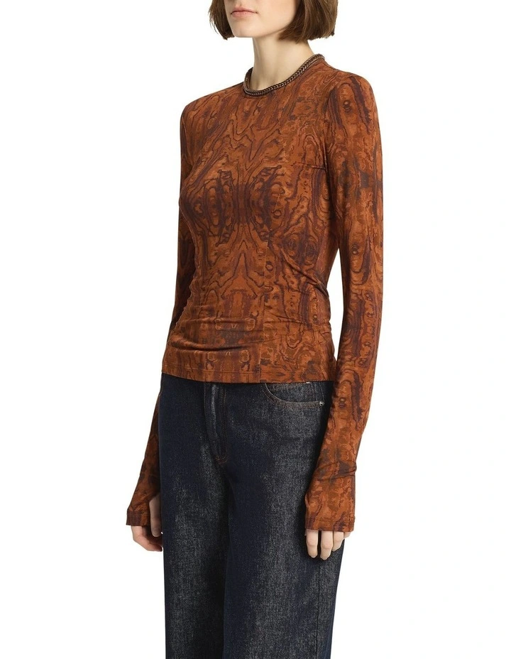 Veneera Top in Print image 4