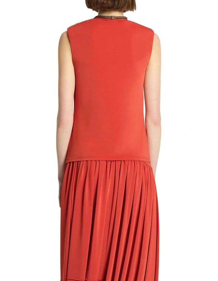 Samantha Top in Geranium image 2