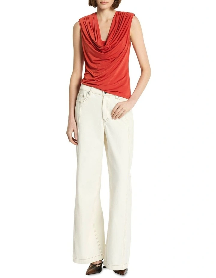 Samantha Top in Geranium image 3