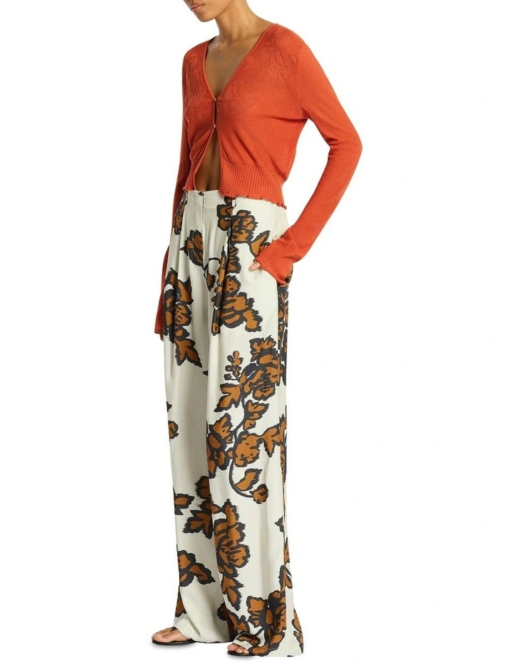 Amber Sands Knit Cardigan in Apricot image 4