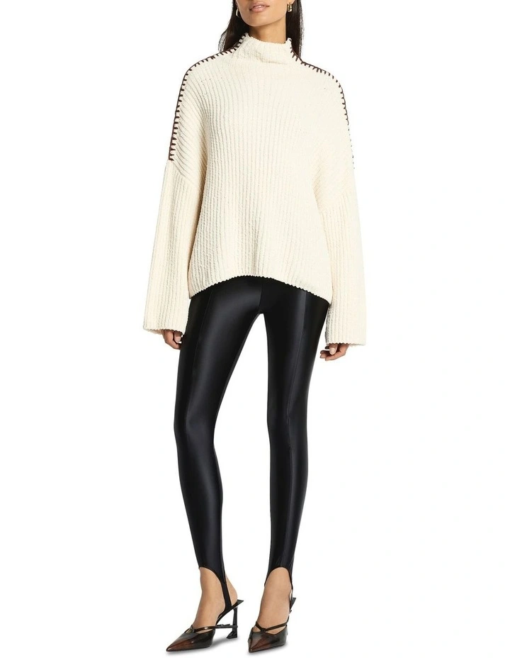 Alaska Knit Jumper in Full Cream image 1