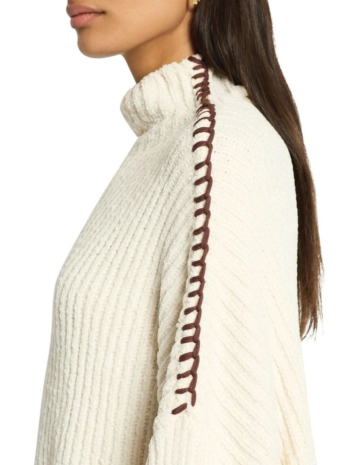 Alaska Knit Jumper in Full Cream image 3