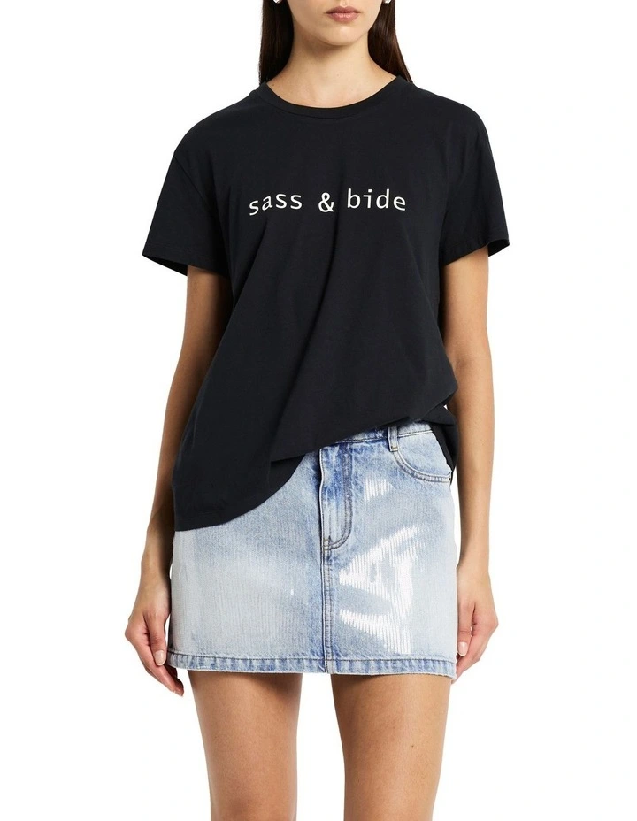 The Classics Tee in Black image 1