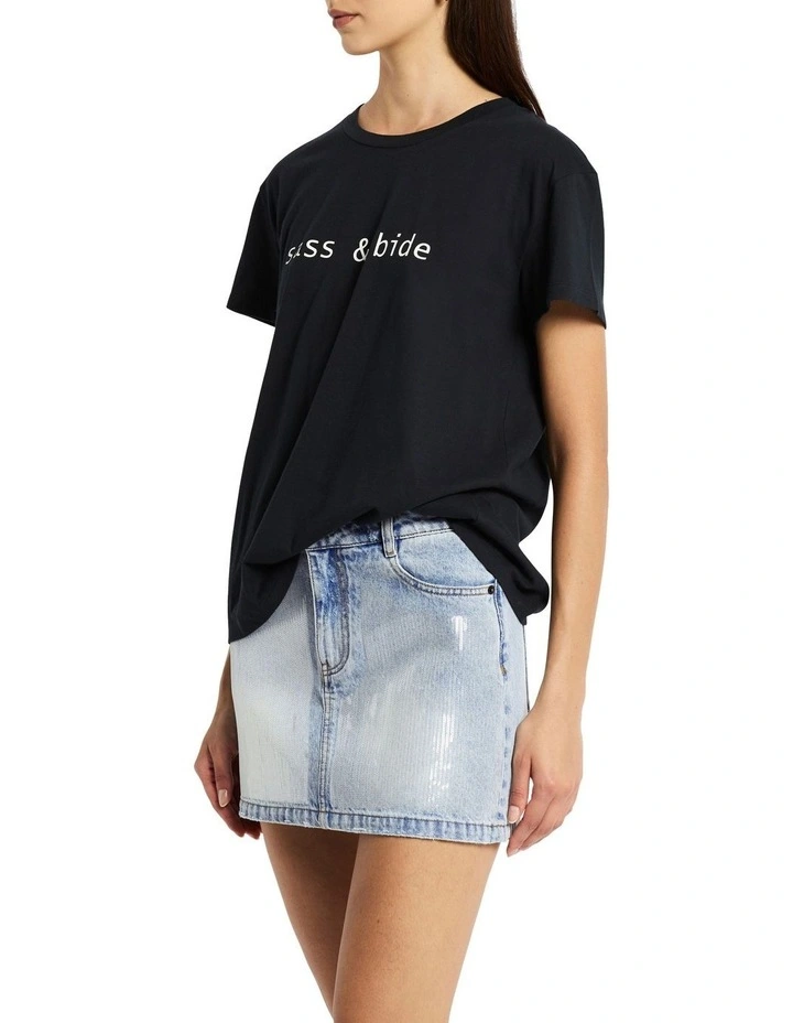 The Classics Tee in Black image 3