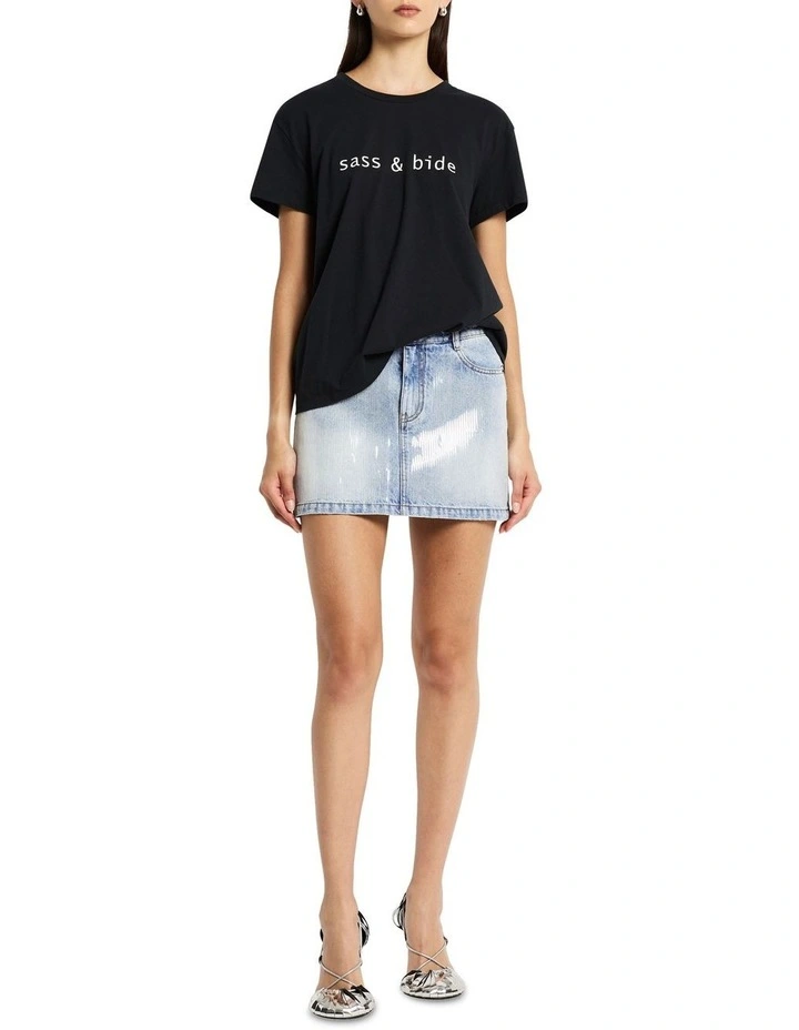 The Classics Tee in Black image 4