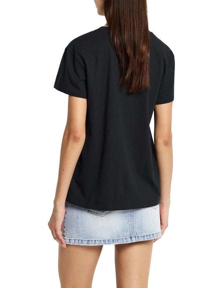 The Classics Tee in Black image 5