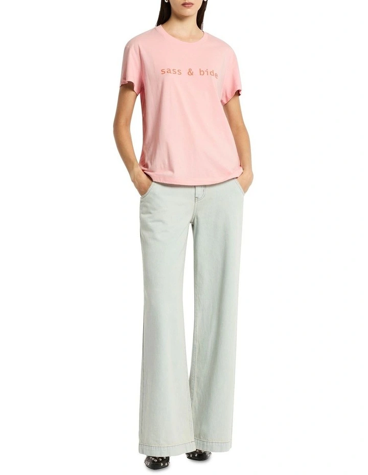 The Classics Tee in Pink image 1