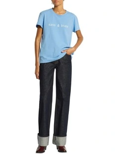 The Classics Tee in Cornflower