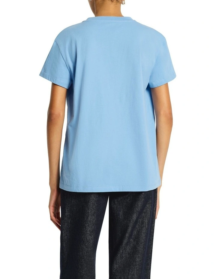 The Classics Tee in Cornflower image 2
