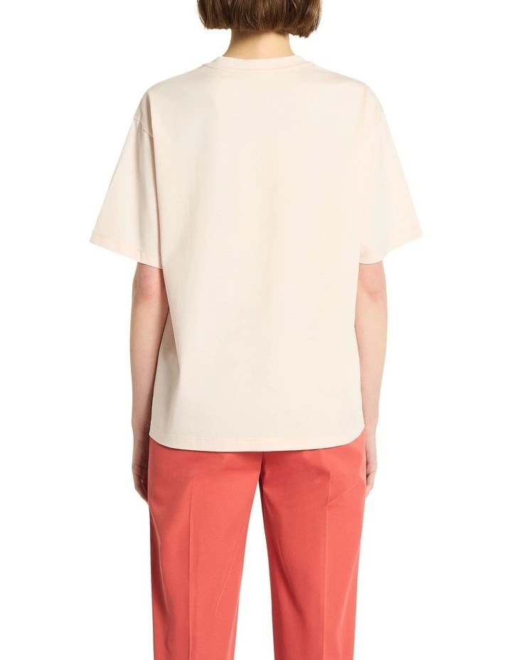 Laced Lips Tee in Baby Blossom image 2