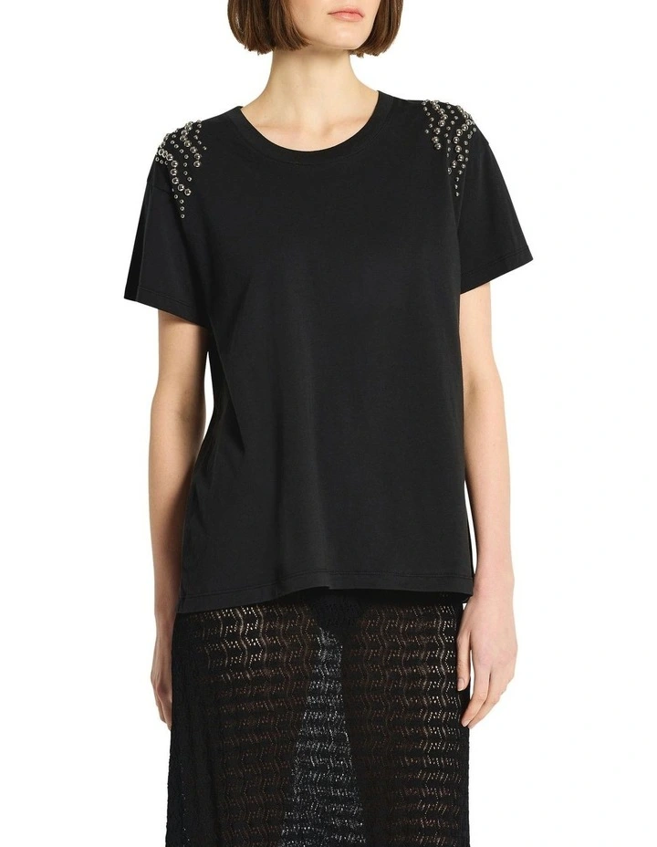 Raceway Tee in Black image 3