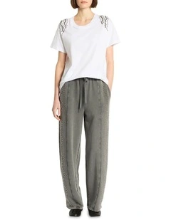 Raceway Tee in White