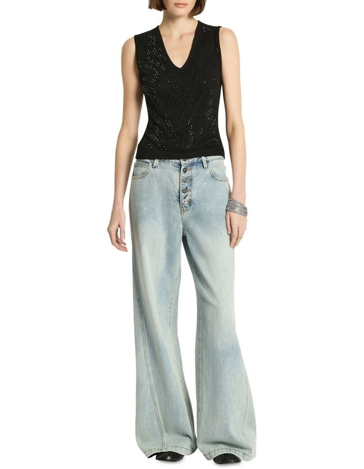 Dionysus Tank in Black image 5