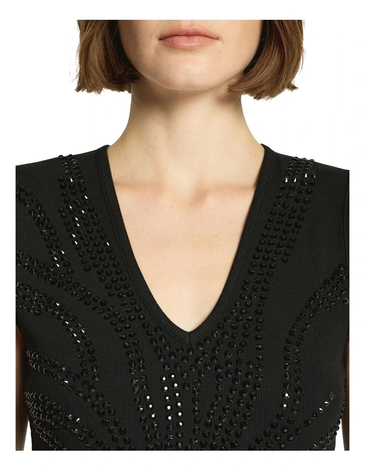 Dionysus Tank in Black image 6