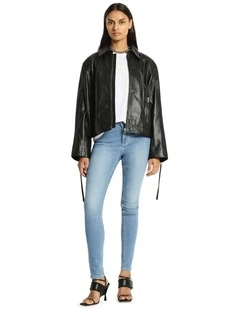Maeve Stretch Skinny Jean in Light Blue