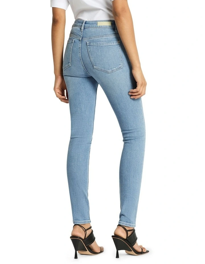 Maeve Stretch Skinny Jean in Light Blue image 2