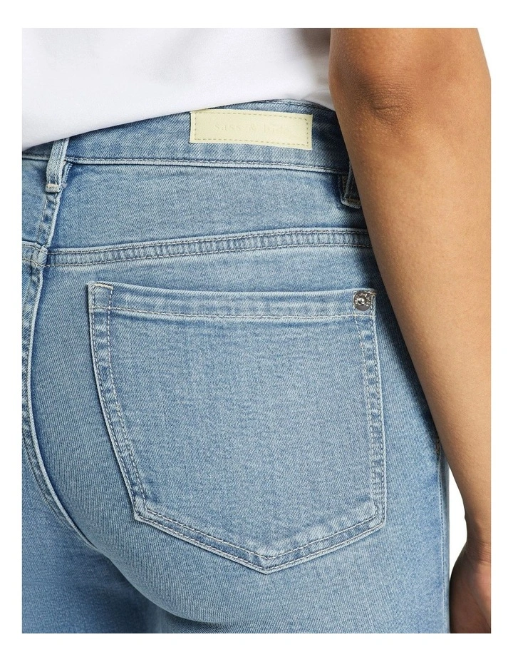 Maeve Stretch Skinny Jean in Light Blue image 4