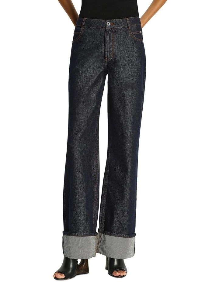 Labrinth Demin Jean in Raw Indigo image 4