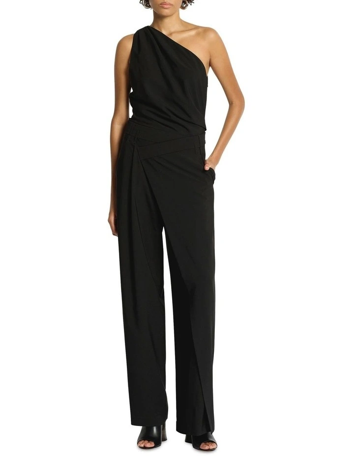 Overtones Jumpsuit in Black image 1
