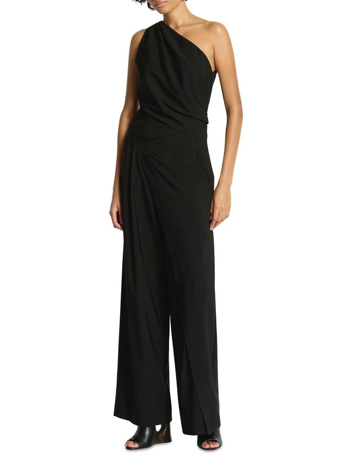 Overtones Jumpsuit in Black image 5
