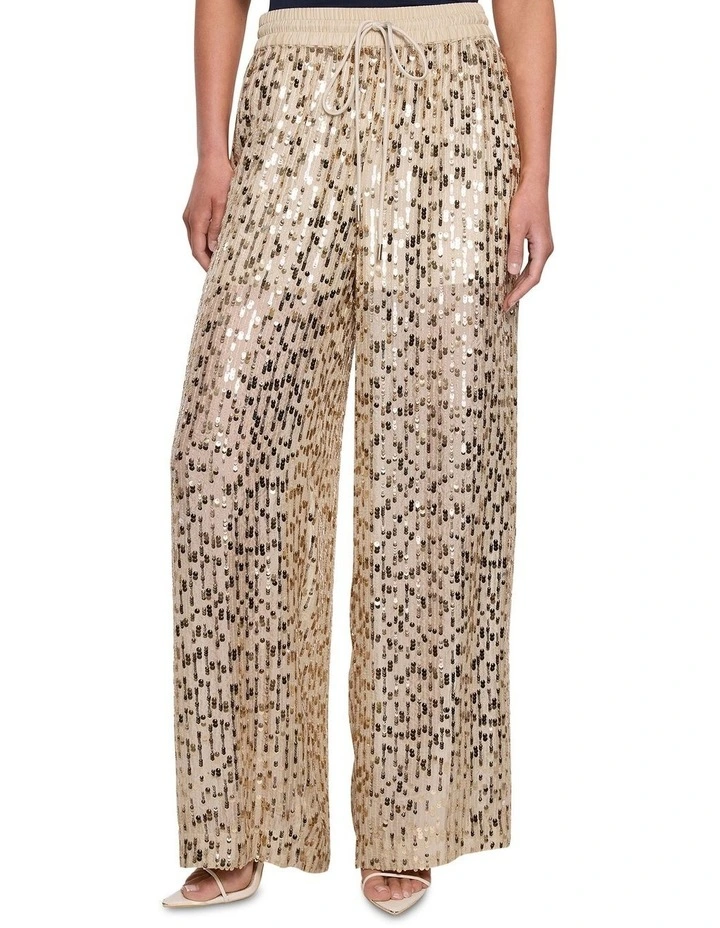 Summer Night City Pants in Gold image 2