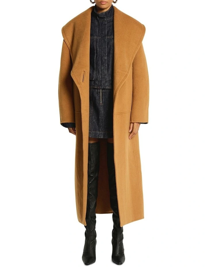 Labrinth Denim Mini Skirt in Raw Indigo image 6