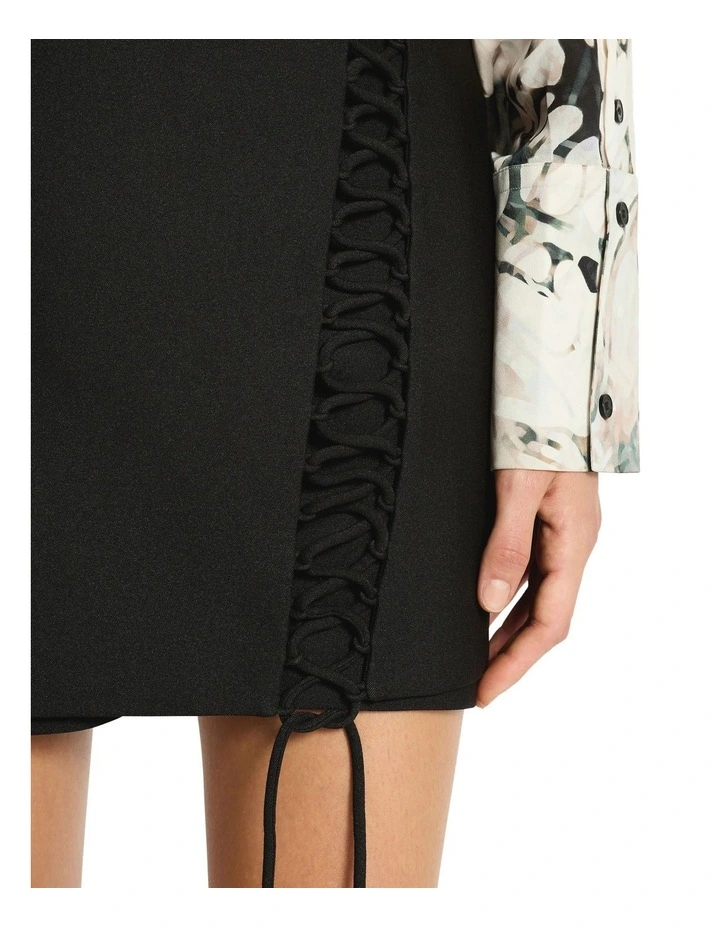 Solene Skirt in Black image 4