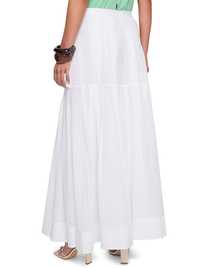 Subset Skirt in White image 4