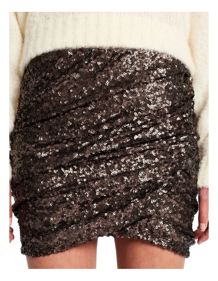Luminosa Skirt in Chocolate image 3